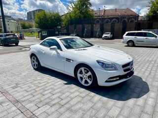 2014 Mercedes-Benz SLK-Класс 200 III (R172), белый, 3100000 рублей, вид 1