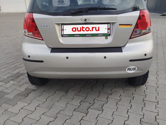 2002 Daewoo Kalos, серебристый - вид 2