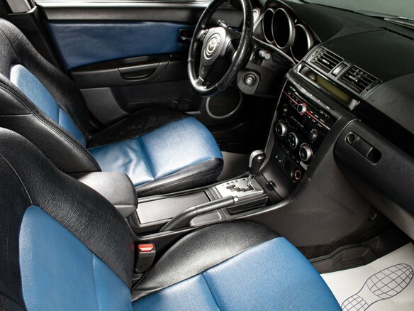 2008 Mazda 3 5-speed I (BK) Рестайлинг, синий, 759000 рублей - вид 8