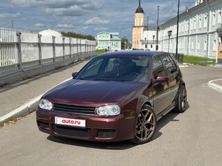 1998 Volkswagen Golf IV, пурпурный, 1300000 рублей, вид 2