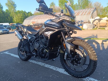 2021 Triumph Tiger 900, чёрный, 1100000 рублей, вид 5