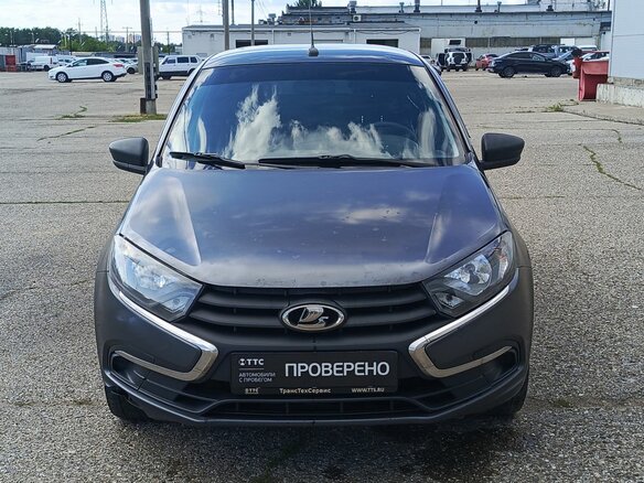 2018 Lada (ВАЗ) Granta I Рестайлинг, серый - вид 1