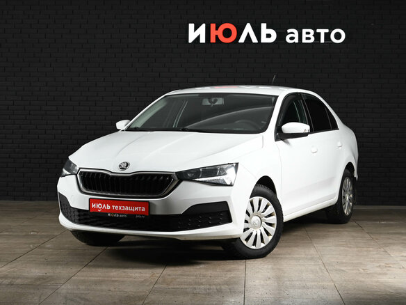 2020 Skoda Rapid II, белый
