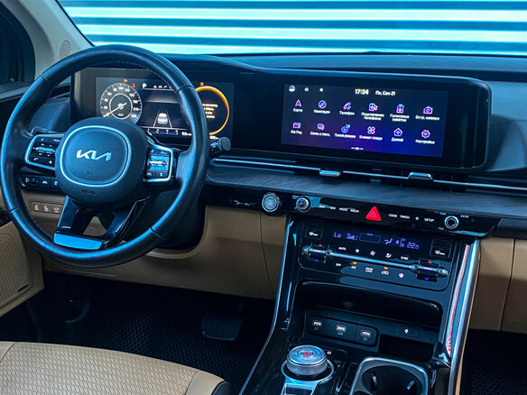 2022 Kia Carnival IV, чёрный - вид 16