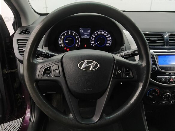 2012 Hyundai Solaris I, фиолетовый, 849000 рублей - вид 22