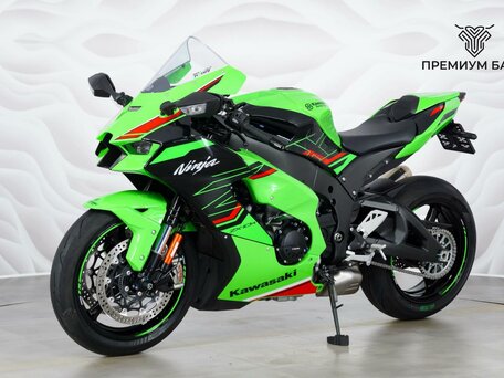 2023 Kawasaki ZX-10R Ninja, зелёный, 1847000 рублей, вид 3