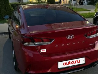 2017 Hyundai Sonata VII (LF), красный, 1900000 рублей, вид 2