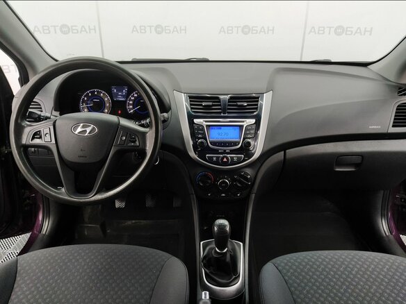 2012 Hyundai Solaris I, фиолетовый, 849000 рублей - вид 20