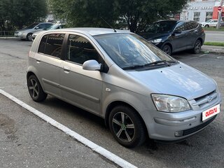 2005 Hyundai Getz I Рестайлинг, серебристый, 630000 рублей, вид 1