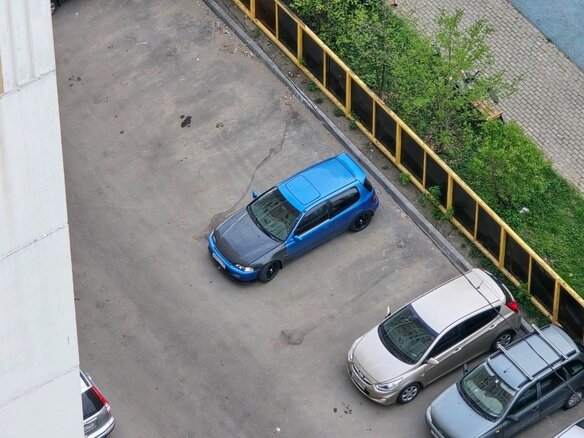 1993 Honda Civic V, синий, 800000 рублей - вид 2