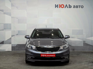 2016 Kia Rio III Рестайлинг, серый, 1275000 рублей, вид 2