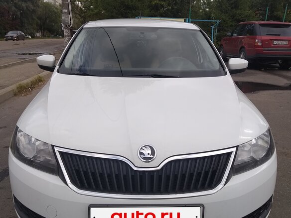 2019 Skoda Rapid I Рестайлинг, белый, 1050000 рублей - вид 1
