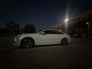 2022 Audi A7 50 TDI II (4K), белый, 6500000 рублей, вид 5