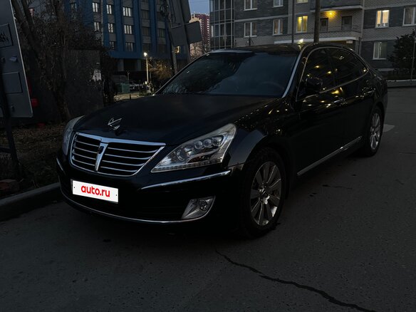 2012 Hyundai Equus II, чёрный, 1399500 рублей - вид 1
