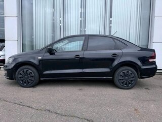2019 Volkswagen Polo V Рестайлинг, чёрный, 1125000 рублей, вид 3