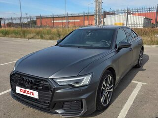 2022 Audi A6 40 TDI V (C8), серый, 5900000 рублей, вид 1