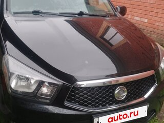2012 SsangYong Actyon Sports II, чёрный, 950000 рублей, вид 2
