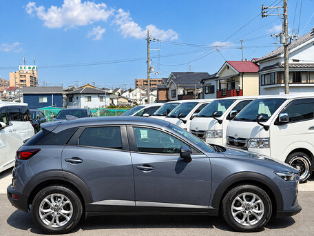 2022 Mazda CX-3 I Рестайлинг, голубой, 1600000 рублей, вид 4