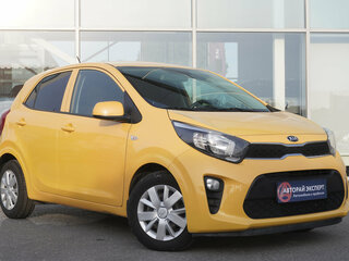 2018 Kia Picanto III, жёлтый, 973000 рублей, вид 3