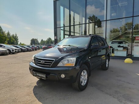 2007 Kia Sorento I Рестайлинг, чёрный, 635000 рублей, вид 1