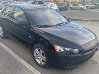 2008 Mitsubishi Lancer X, чёрный, 420000 рублей, вид 2