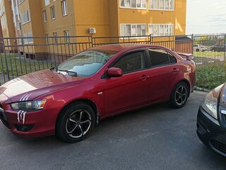 2007 Mitsubishi Lancer X, красный, 380000 рублей, вид 5