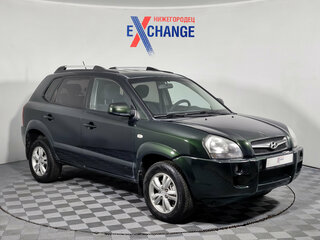 2008 Hyundai Tucson I, зелёный, 699000 рублей, вид 2