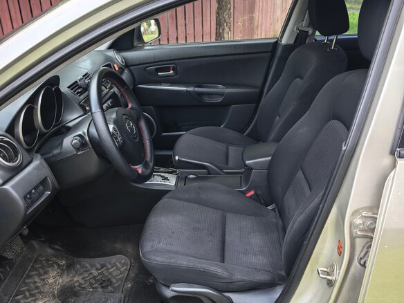 2007 Mazda 3 I (BK) Рестайлинг, бежевый - вид 14