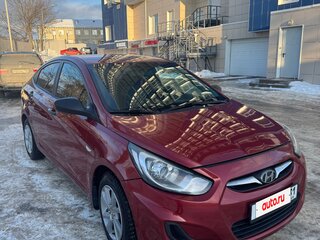 2011 Hyundai Solaris I, красный, 679000 рублей, вид 2