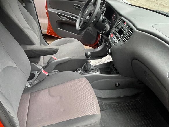 2011 Kia Rio II Рестайлинг, оранжевый, 490000 рублей - вид 8