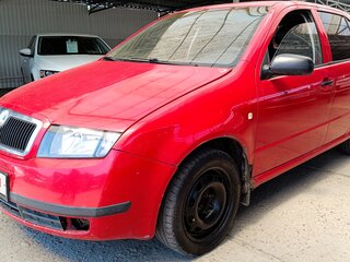 2004 Skoda Fabia I Рестайлинг, красный, 130000 рублей, вид 1