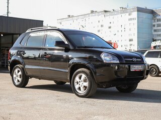 2007 Hyundai Tucson I, чёрный, 699000 рублей, вид 4