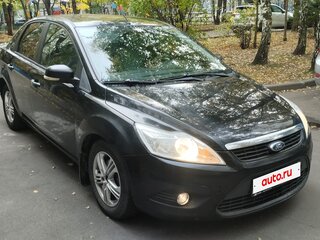 2010 Ford Focus II Рестайлинг, чёрный, 529000 рублей, вид 2