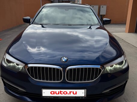 2020 BMW 5 серии 520d VII (G30/G31/G38), синий, 3700000 рублей, вид 1