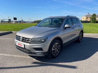 2018 Volkswagen Tiguan II, серебристый, 1940000 рублей, вид 1
