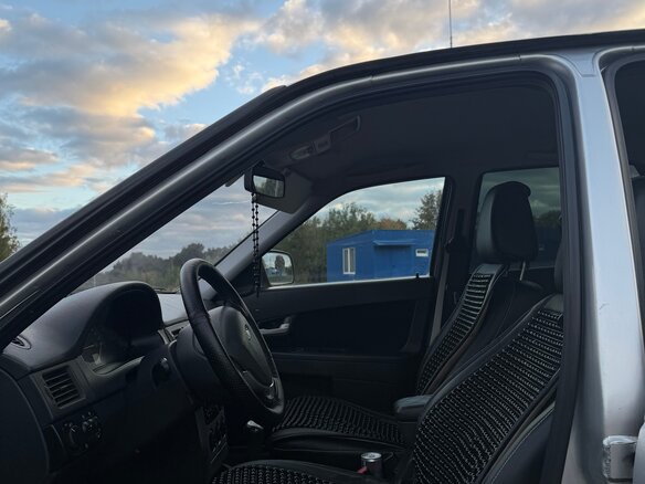 2012 Lada (ВАЗ) Priora I, серебристый, 370000 рублей - вид 6