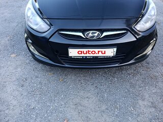 2014 Hyundai Solaris I Рестайлинг, чёрный, 600000 рублей, вид 1