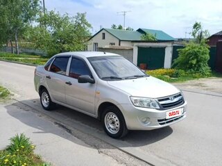 2012 Lada (ВАЗ) Granta I, серебристый, 465000 рублей, вид 5