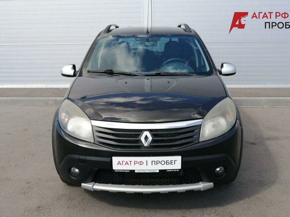 2012 Renault Sandero Stepway I, чёрный - вид 1