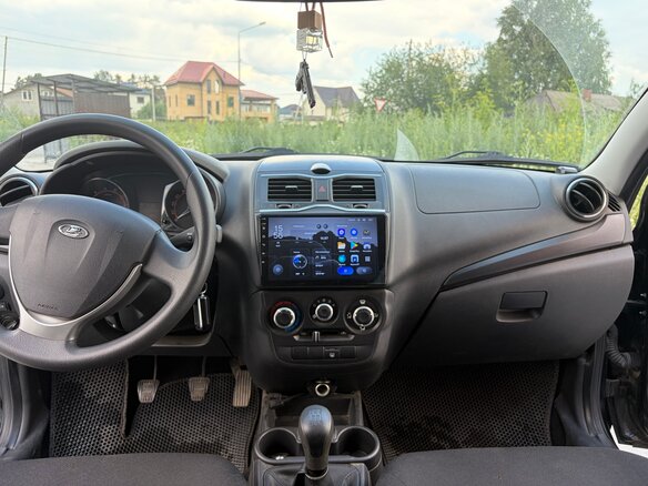 2021 Lada (ВАЗ) Granta I Рестайлинг, чёрный, 750000 рублей - вид 9