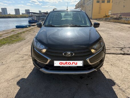 2021 Lada (ВАЗ) Granta I Рестайлинг, чёрный, 690000 рублей, вид 2