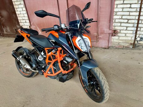 2023 KTM 390 Duke, оранжевый, 570000 рублей, вид 1