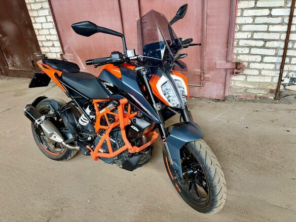 2023 KTM 390 Duke, оранжевый, 570000 рублей