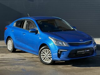2018 Kia Rio IV, синий, 1289000 рублей, вид 3