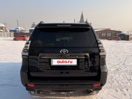 2021 Toyota Land Cruiser Prado 150 Series Рестайлинг 3, чёрный, 6749000 рублей, вид 5