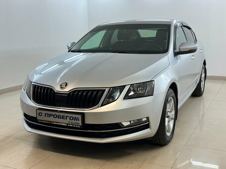 2017 Skoda Octavia III (A7) Рестайлинг, серебристый, 1549000 рублей, вид 1