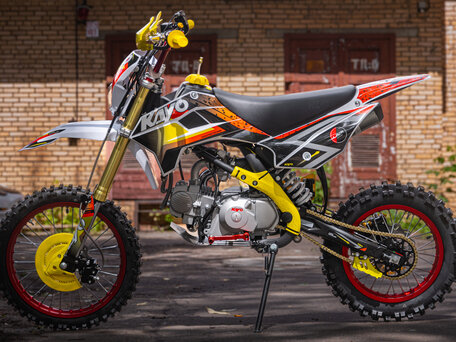 2026 Kayo Evolution YX140EM, жёлтый, 128890 рублей, вид 2