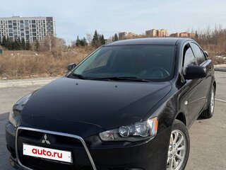 2013 Mitsubishi Lancer X Рестайлинг, чёрный, 1100000 рублей, вид 1