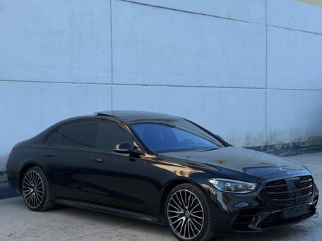 2022 Mercedes-Benz S-Класс 580 4MATIC VII (W223), чёрный, 11900000 рублей, вид 4