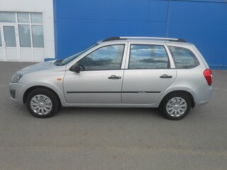 2014 Lada (ВАЗ) Kalina II, серебристый, 430000 рублей, вид 4